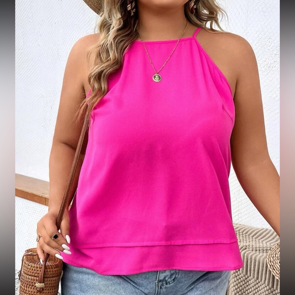Adorable Bright Pink Tank💗